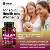 New Leaf Sage Leaf Tablets